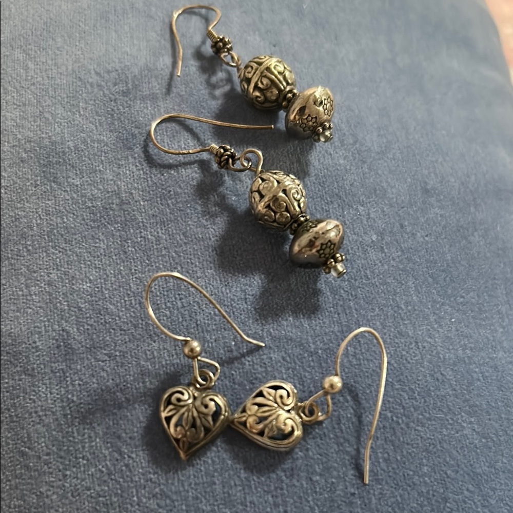 Two Pairs of Earrings
